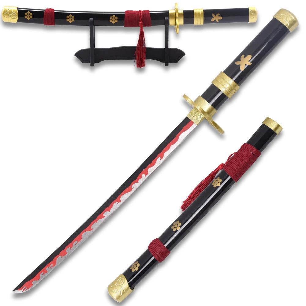 Zoro Enma Mini Katana Sword Collectible – One Piece Display Decor Titan Swords