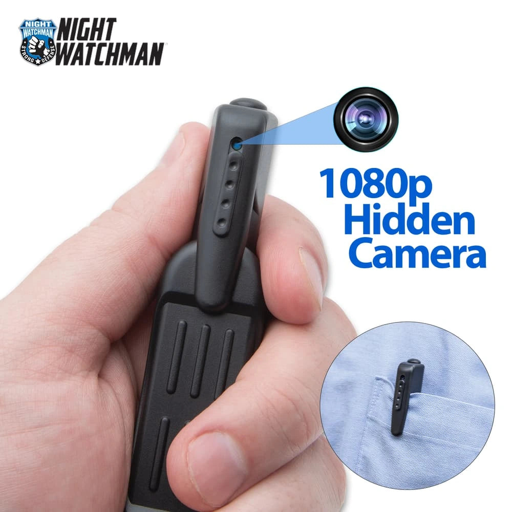 Pen spy camera 1080p HD video recorder with USB playback and motion detection for discreet use