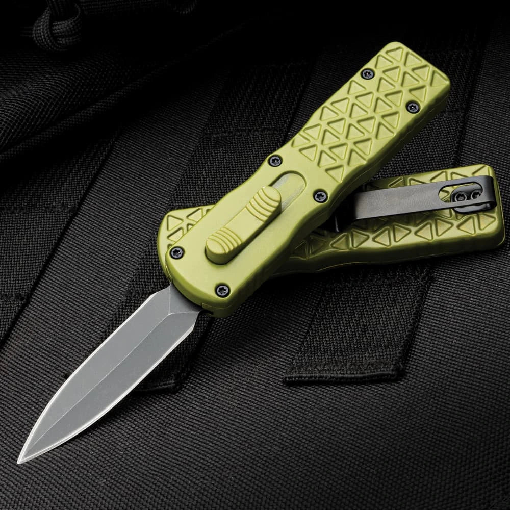Premier ShadowMaster Mini OTF Knife - 5 1/4" Compact Elite Titan Swords