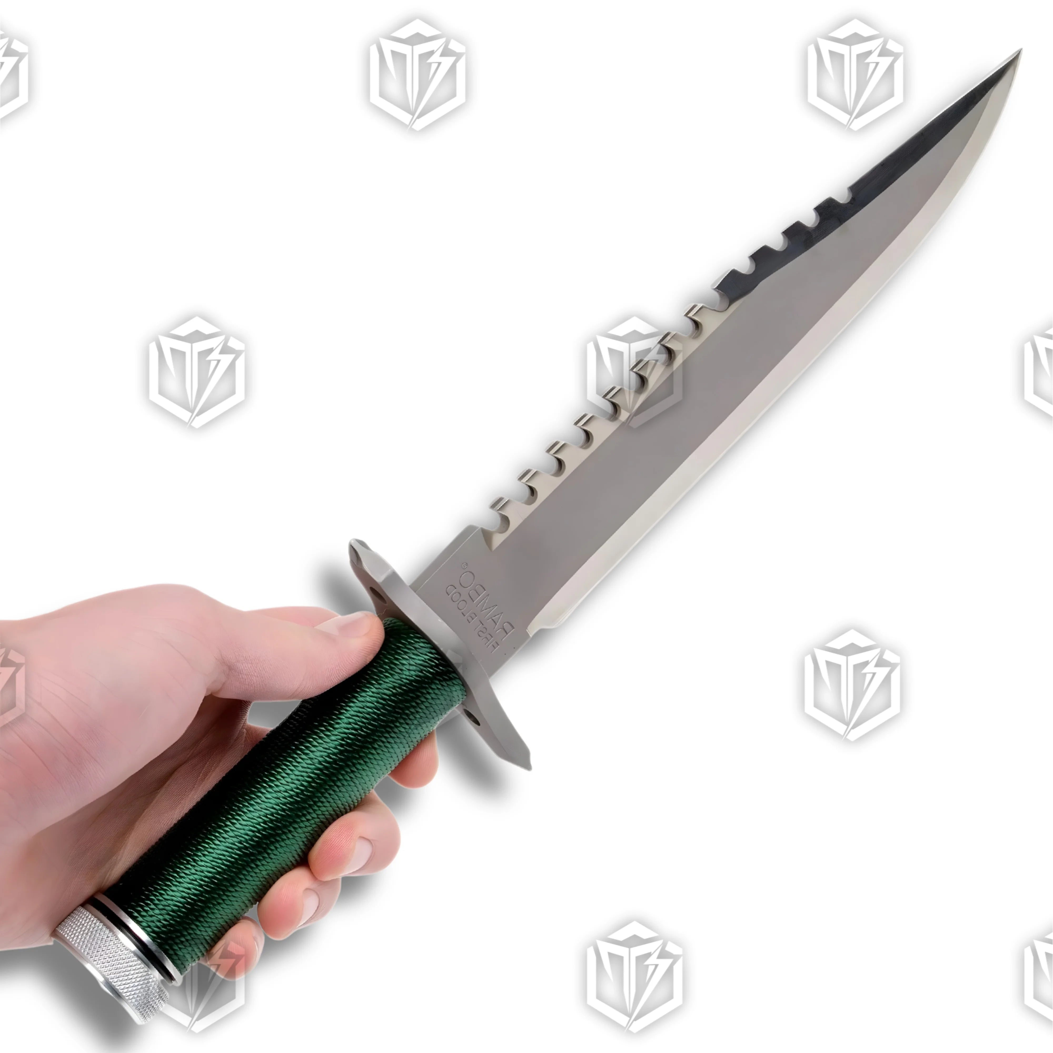 Premium Rambo I First Blood Knife Fixed Blade with stainless steel.