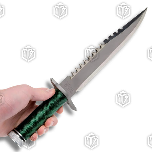 Premium Rambo I First Blood Knife Fixed Blade with stainless steel.