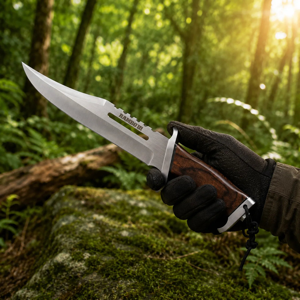 Rambo III Standard Edition Knife Prop Replica | Movie Collectible
