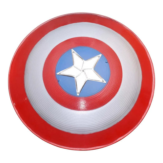 Red Captain America Shield Replica 58.42cm