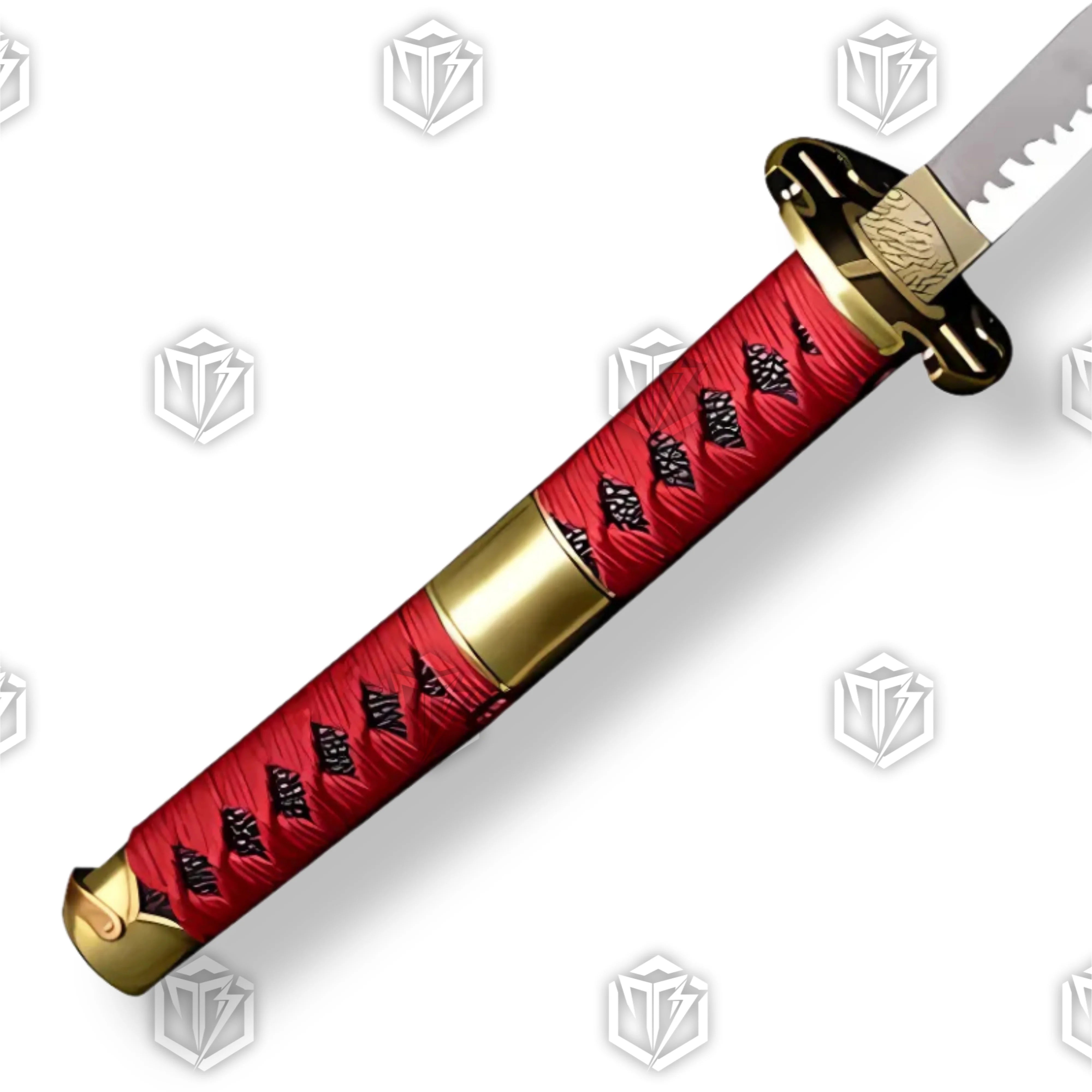 Premium Roronoa Zoro One Piece Sword Replica with high-carbon steel.