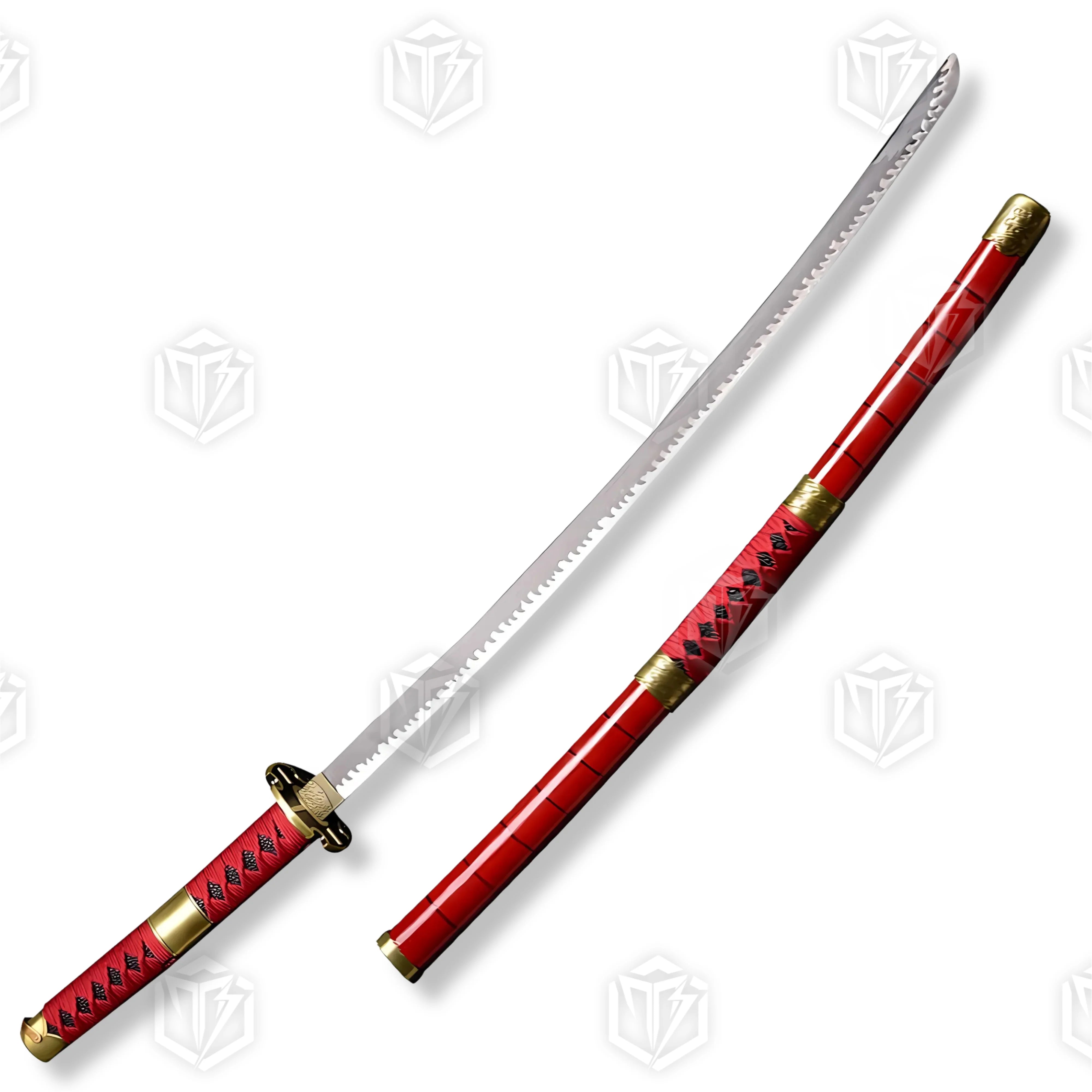 Premium Roronoa Zoro One Piece Sword Replica with high-carbon steel.