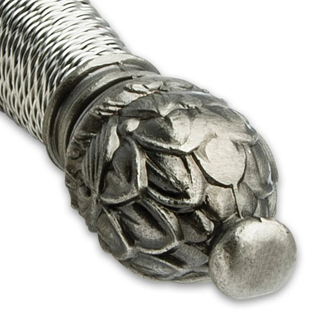 Royal Knights medieval dagger with sheath display design