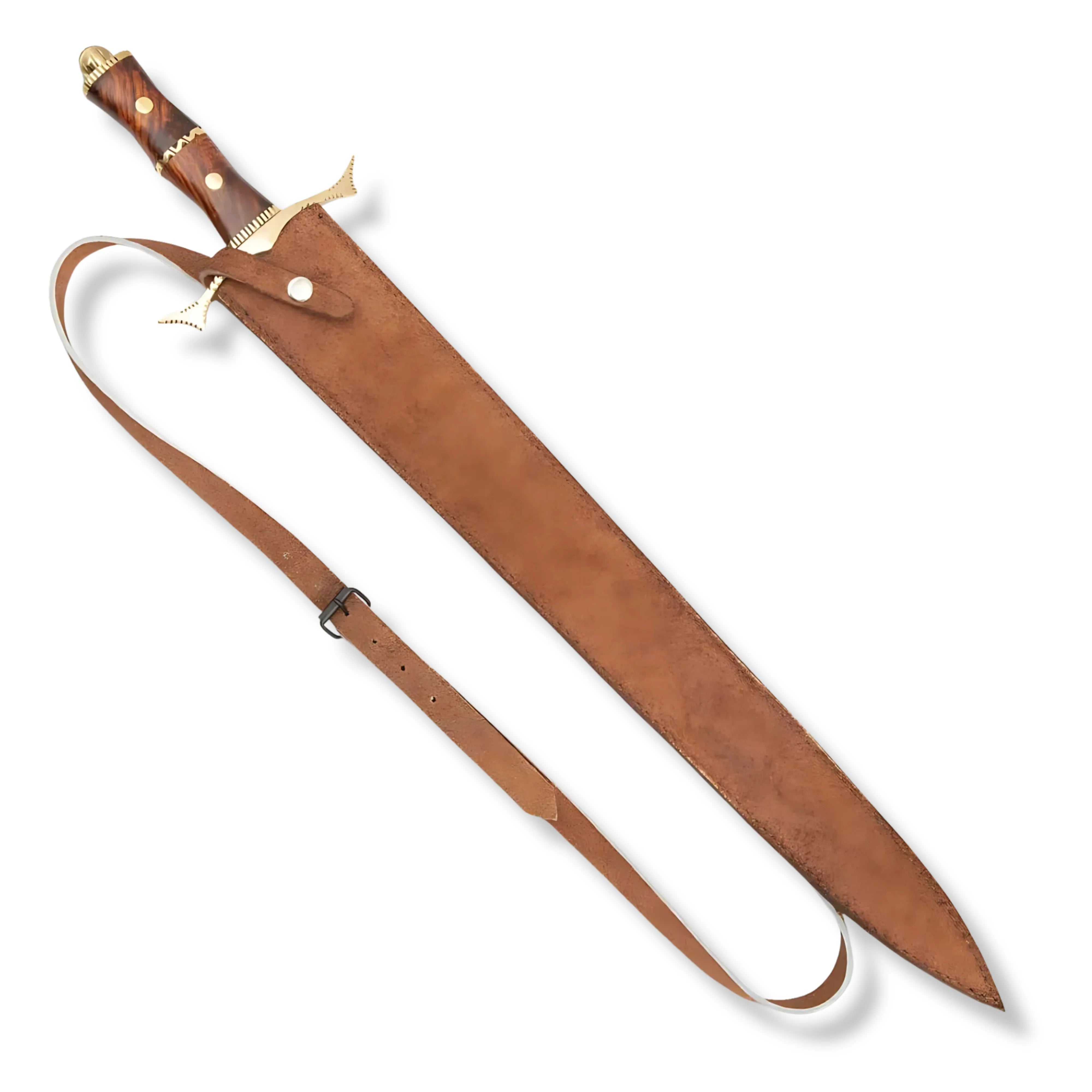 Premium Royal Ranger Damascus Steel Sword with damascus steel.