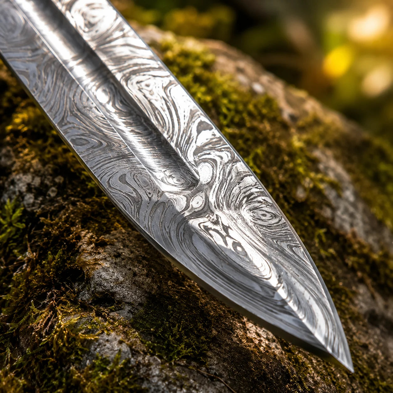 Saint George Ascalon Dragon Slayer Sword Replica full view on white background with pommel detail inset