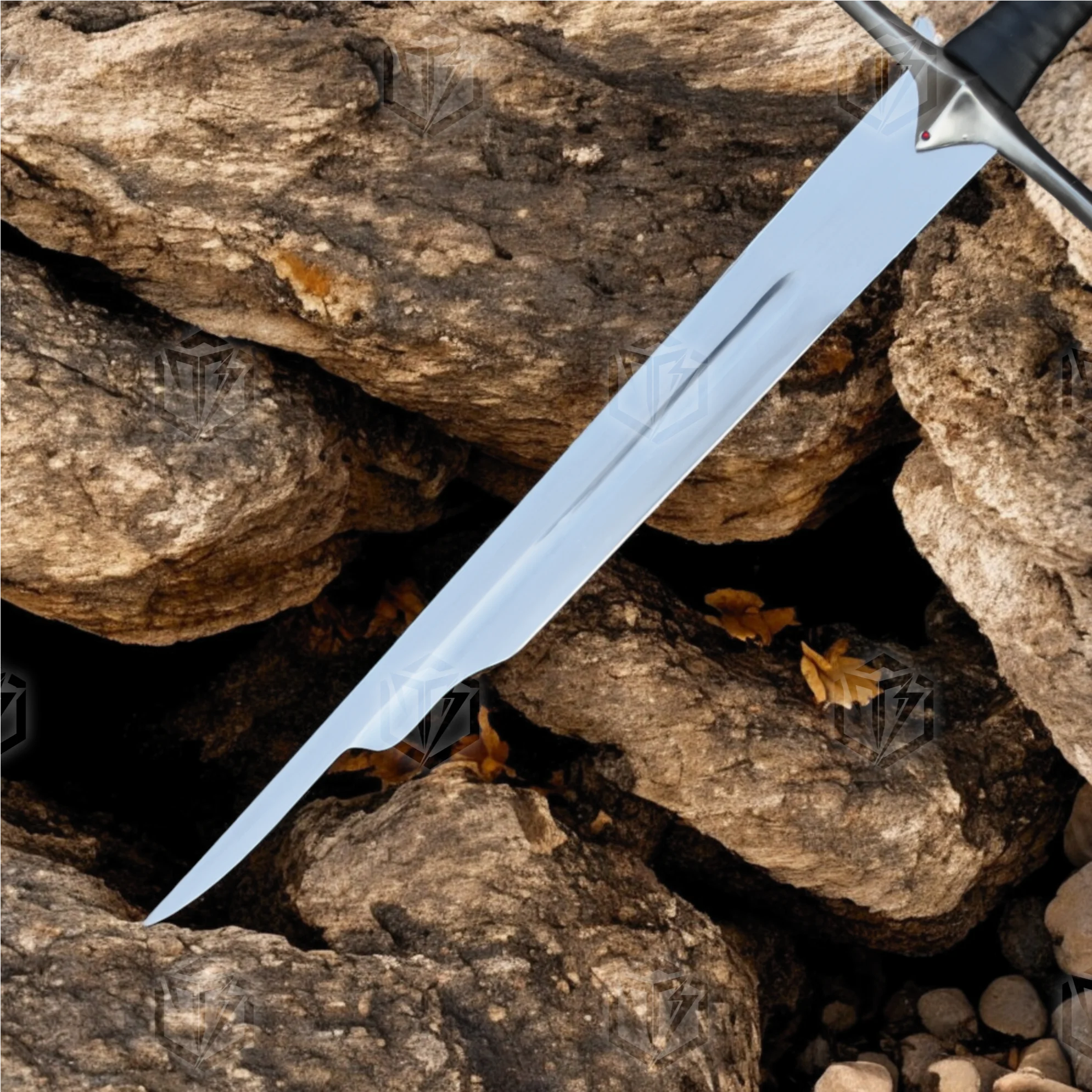 Premium Shards of Narsil Epic Relic Sword Replica LOTR with Ebony Plaque