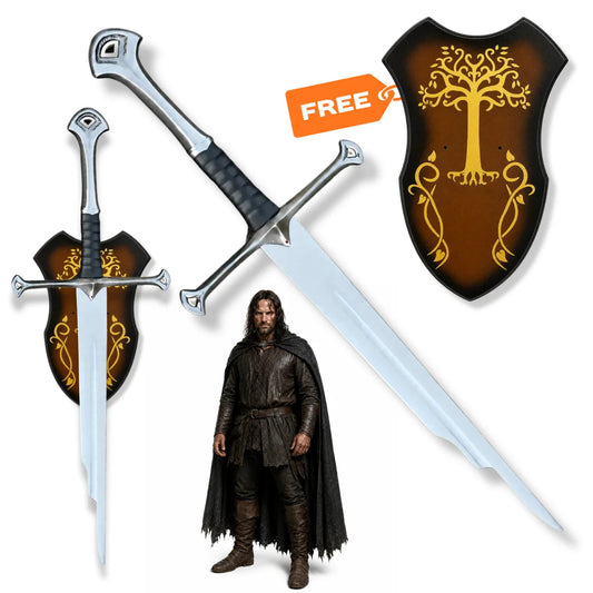 Shards of Narsil Prop Replica – LOTR Isildur Display Collectible Titan Swords