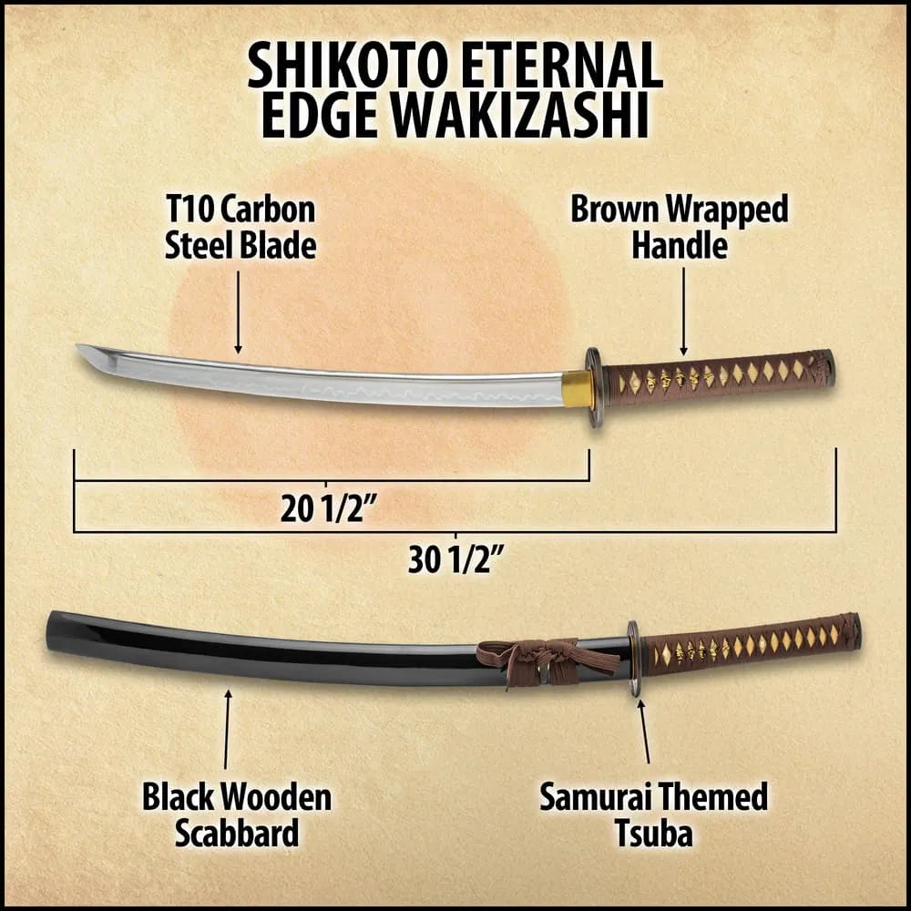 Shikoto Eternal Edge Wakizashi