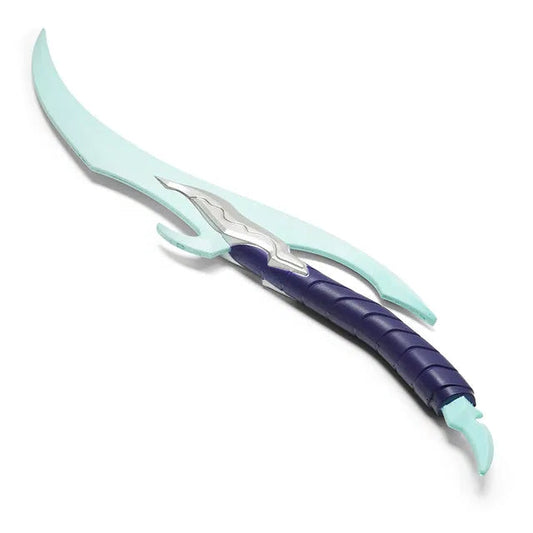 27.75-inch Baruka dagger Solo Leveling foam replica posed