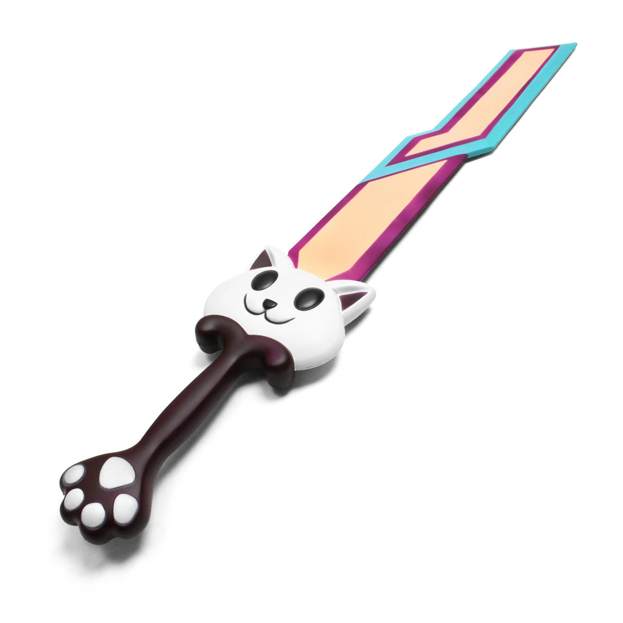 Full-length Terraria Meowmere Foam Display Collectible showcased as a lightweight cosplay accessory with accurate fantasy-inspired details for dedicated Terraria fans