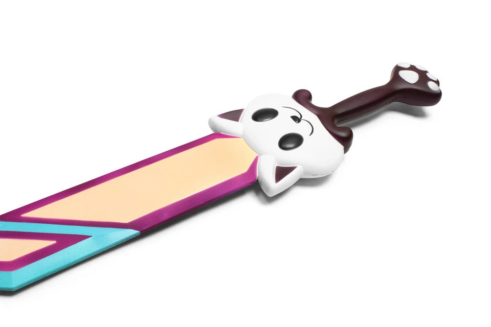 Terraria Meowmere Foam Display Collectible featuring the iconic colorful cat-inspired design for gaming fans, cosplay enthusiasts and premium display collections