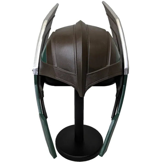 Thor's Ragnarok helmet premium resin replica full view with winged structure