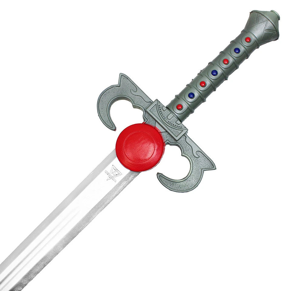 Oversized ThunderCats Lion-O Sword of Omens Foam Display Collectible crafted from lightweight polyurethane foam with reinforced fiberglass core and premium decorative finish