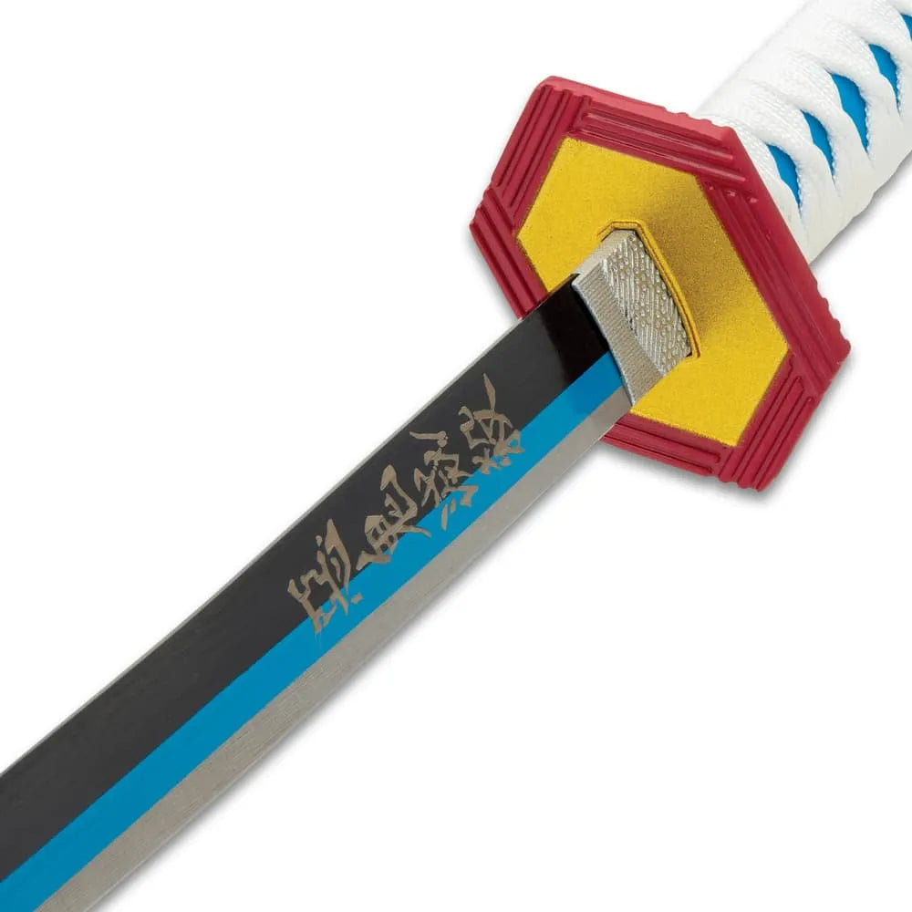 Tomioka’s Water Fury Demon Slayer Sword and Scabbard