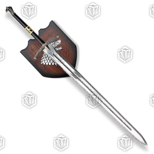 Premium Winter's Honor Ice Eddard Starks Sword GOT Replica with damascus steel.