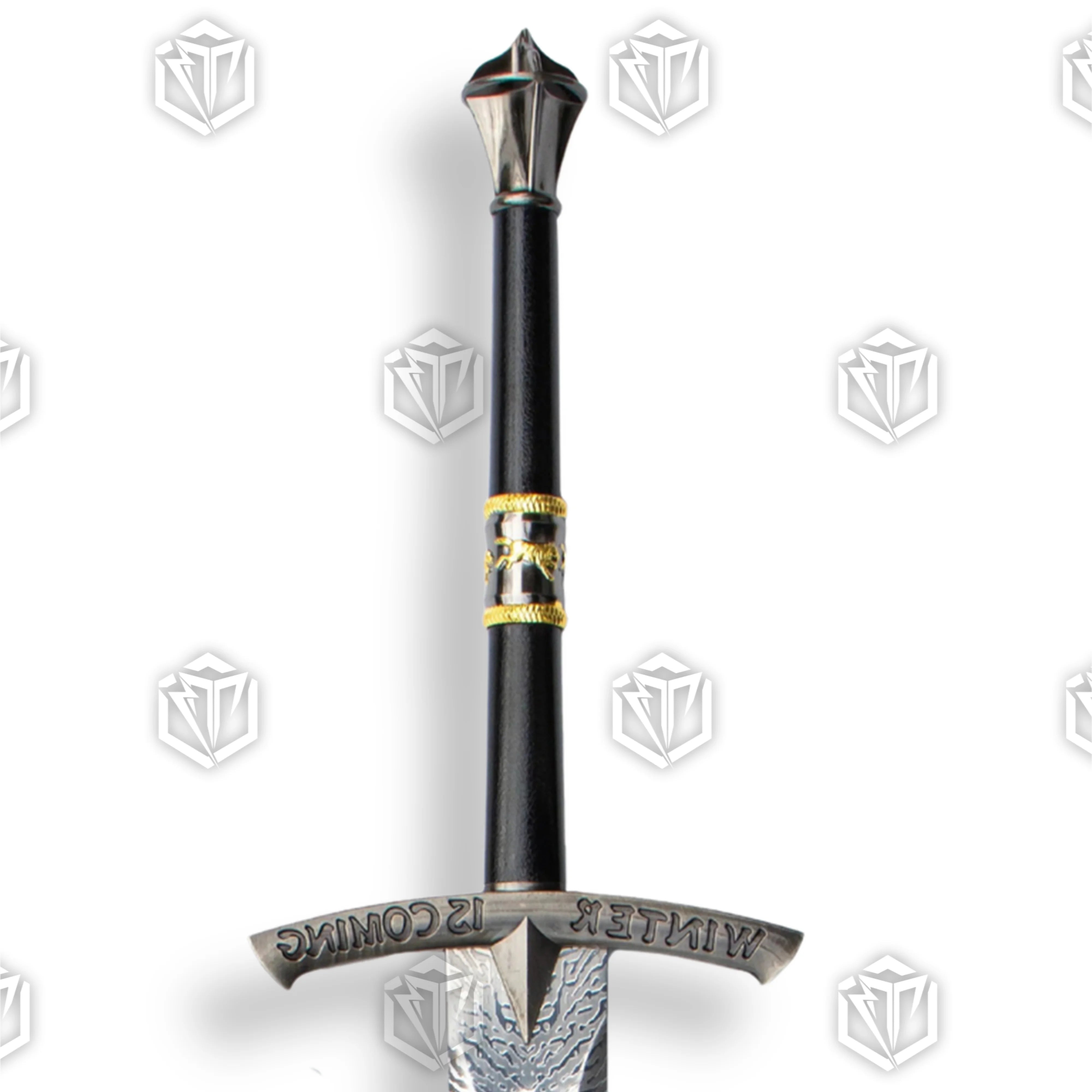 Premium Winter's Honor Ice Eddard Starks Sword GOT Replica with damascus steel.