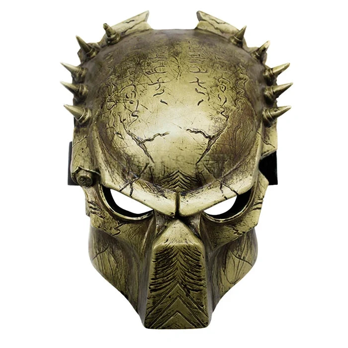 Wolf Predator Mask made from resin with detailed futuristic sci-fi design